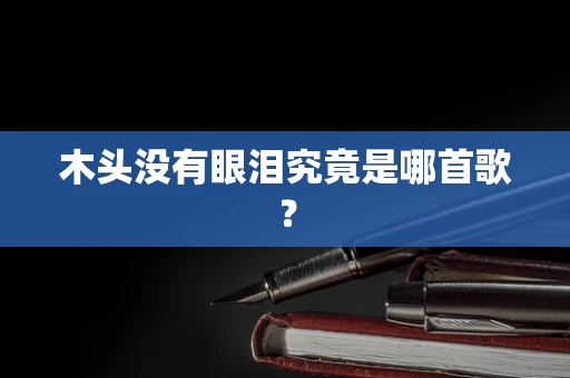 木头没有眼泪究竟是哪首歌？