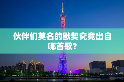 伙伴们莫名的默契究竟出自哪首歌？