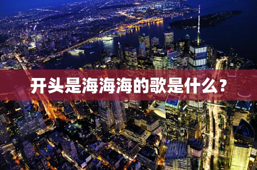 开头是海海海的歌是什么？