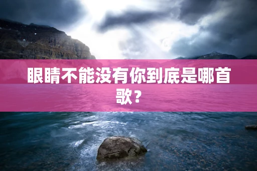 眼睛不能没有你到底是哪首歌？