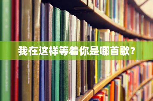 我在这样等着你是哪首歌？