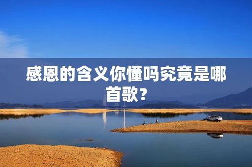 感恩的含义你懂吗究竟是哪首歌？