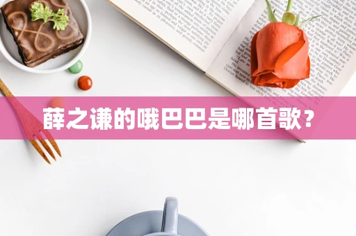 薛之谦的哦巴巴是哪首歌？