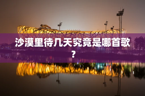 沙漠里待几天究竟是哪首歌？