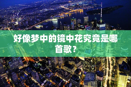 好像梦中的镜中花究竟是哪首歌？