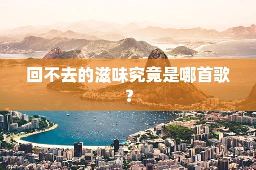 回不去的滋味究竟是哪首歌？