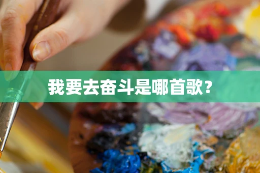 我要去奋斗是哪首歌？