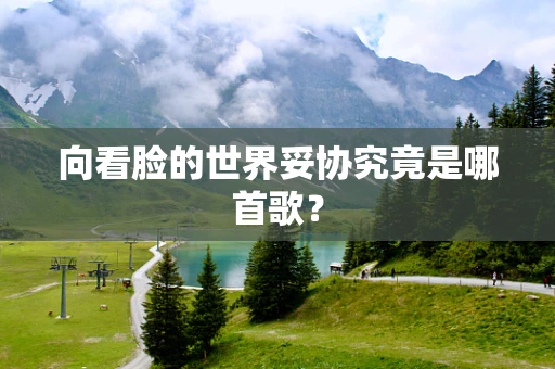 向看脸的世界妥协究竟是哪首歌？