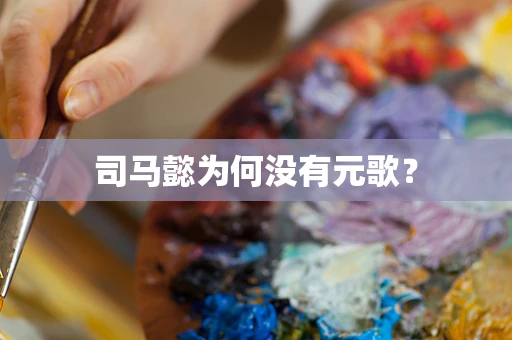 司马懿为何没有元歌？