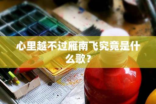 心里越不过雁南飞究竟是什么歌？