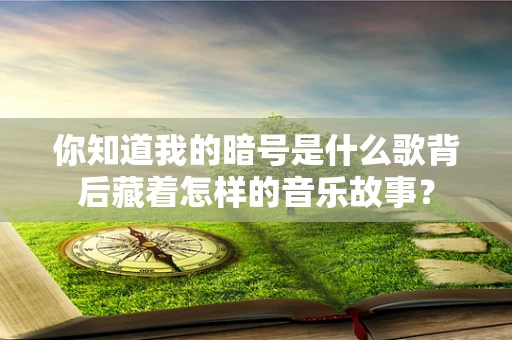 你知道我的暗号是什么歌背后藏着怎样的音乐故事？