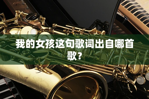 我的女孩这句歌词出自哪首歌？