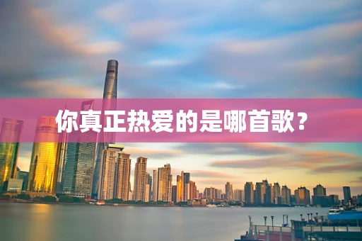 你真正热爱的是哪首歌？