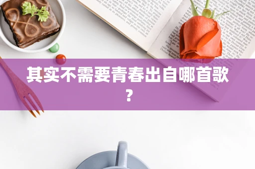 其实不需要青春出自哪首歌？