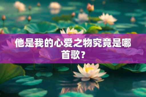 他是我的心爱之物究竟是哪首歌？