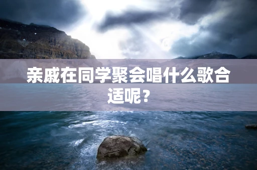 亲戚在同学聚会唱什么歌合适呢？