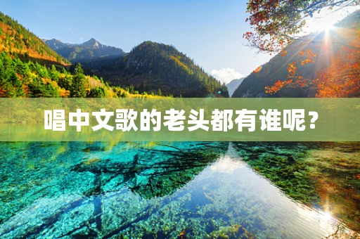 唱中文歌的老头都有谁呢？