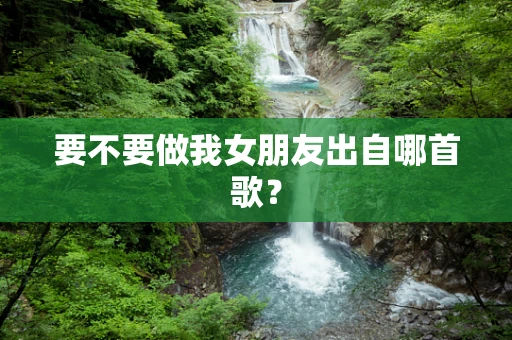 要不要做我女朋友出自哪首歌？