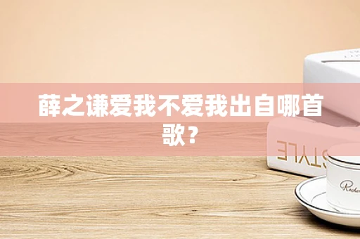 薛之谦爱我不爱我出自哪首歌？
