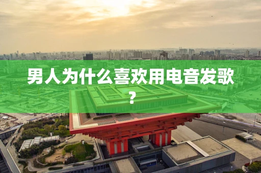 男人为什么喜欢用电音发歌？