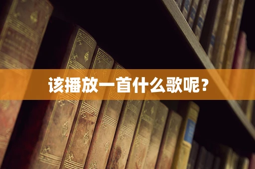 该播放一首什么歌呢？