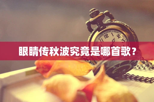 眼睛传秋波究竟是哪首歌？
