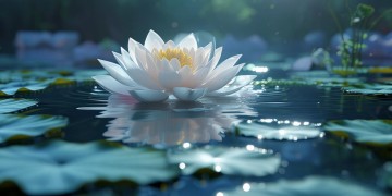 心似莲花静静开出自哪首歌？
