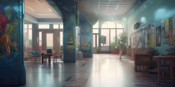 学校公共区域该放什么歌？